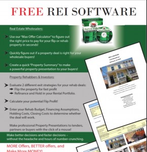 free rei software flyer