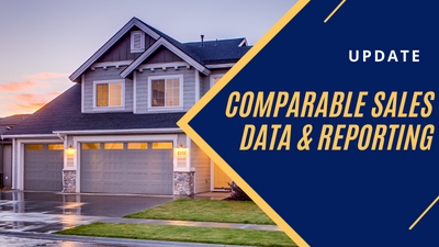 Update: Comparable Sales Data & Reporting