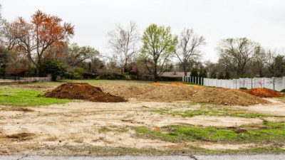 Dirt Pile with Clear Land