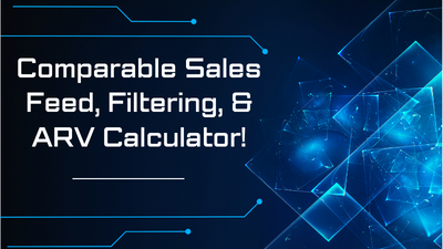 Enhanced Comparable Sales Feed, Filtering & ARV Calculator!