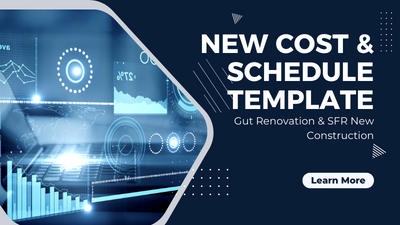 New Cost & Schedule Template