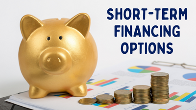 Short-Term Financing Options Graphic