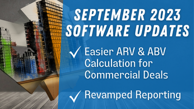 september 2023 Rehab Valuator software updates