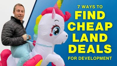 Rehab Valuator 7 ways to find cheap land deals for development