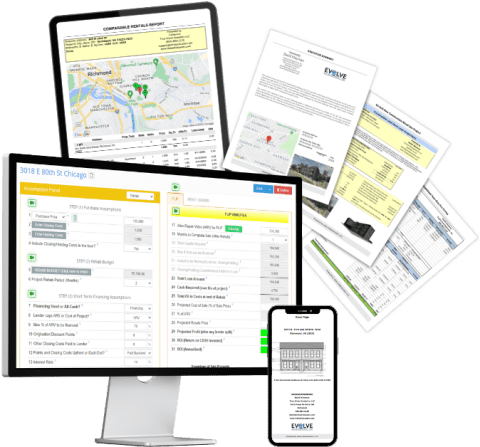 Image showcasing Real Estate Investor Software - Rehab Valuator